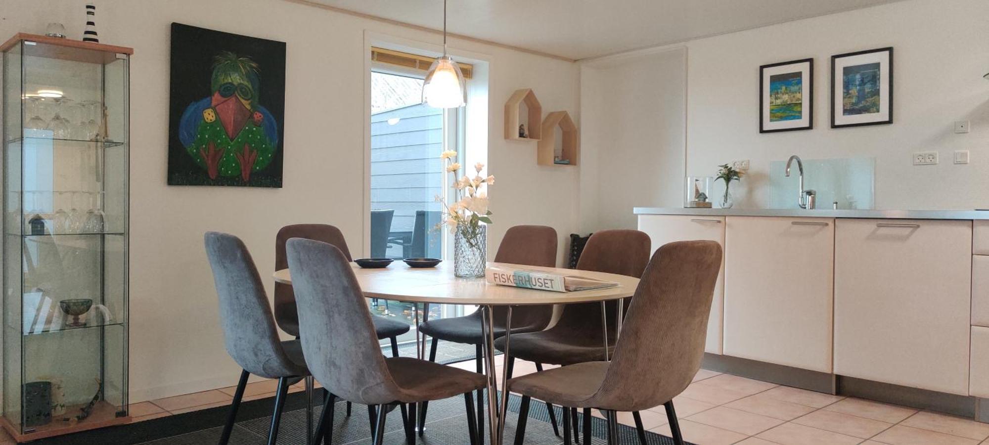 Fiskerhuset I Oster Hurup - I Byen, Ved Stranden Exterior photo